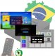 Renew Code Activation Code for IPTV Brazil TV Box A1/A2/ HTV 1 3 4 5 IPTV 5 6 Subscription 16-Digit 365 Days